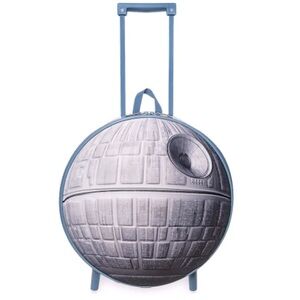TRAVEL IN STAR WARS STYLE STAR WARS DEATH STAR CARRY ON LUGGAGE W/WHEELS/HANDLE